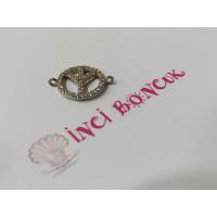 Gümüş Renk Kaplama Zirkon Çift Kluplu Bileklik Aparatı No: 122 Gümüş Renk Kaplama Zirkon Çift Kluplu Bileklik Aparatı No: 122