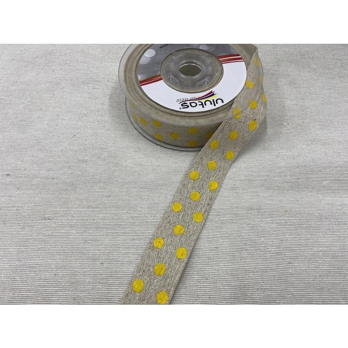 JÜT SARI PUANTİYELİ 2,5 CM / 1 METRE