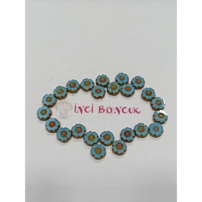 Küçük Boy 9mm Çapında Çek Kristal Boncuklar No: 8 (Adet Fiyatıdır)