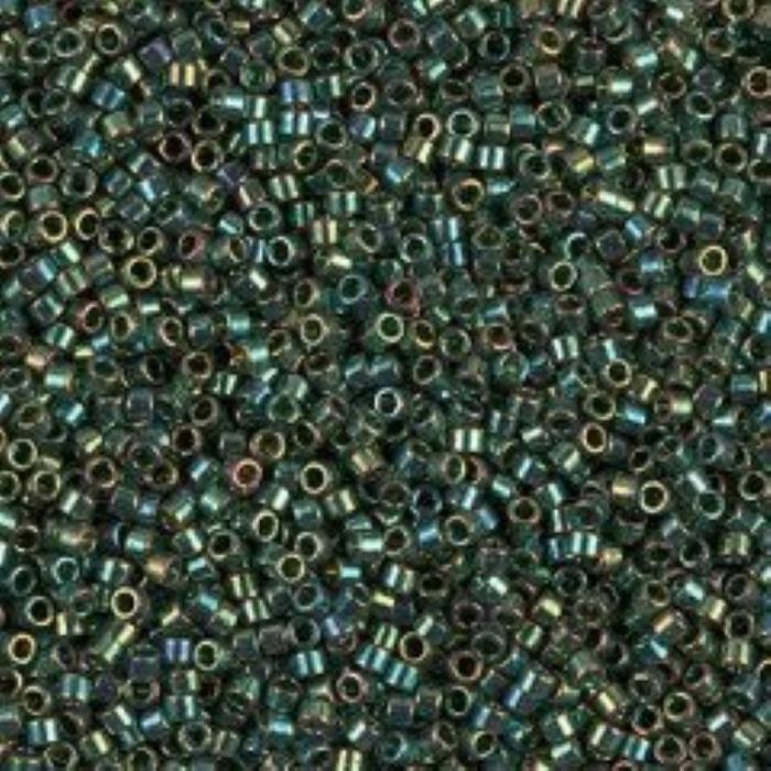 No: 110 Miyuki Delica 11/0 DB125 (5 Gram) Ebruli Yeşil