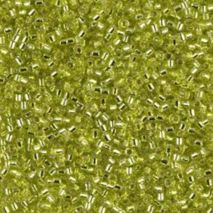 No: 112 Miyuki Delica 11/0 DB147 (5 Gram) Yeşil Şeffaf