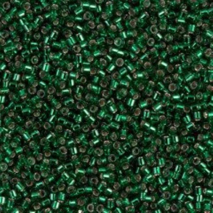No: 51 Miyuki Delica 11/0 DB148 (5 Gram) Yeşil Şeffaf