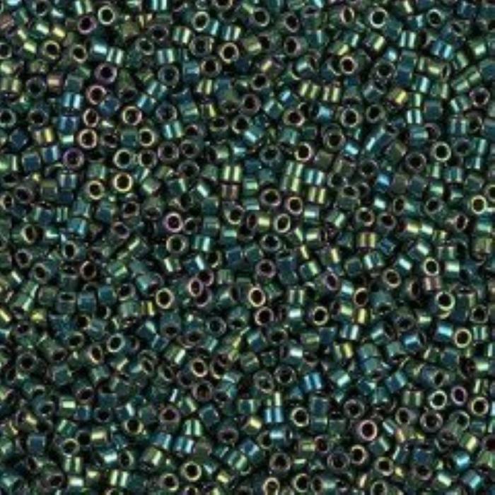 No: 74 Miyuki Delica 11/0 DB27 Metalik Yeşil (5 Gram)