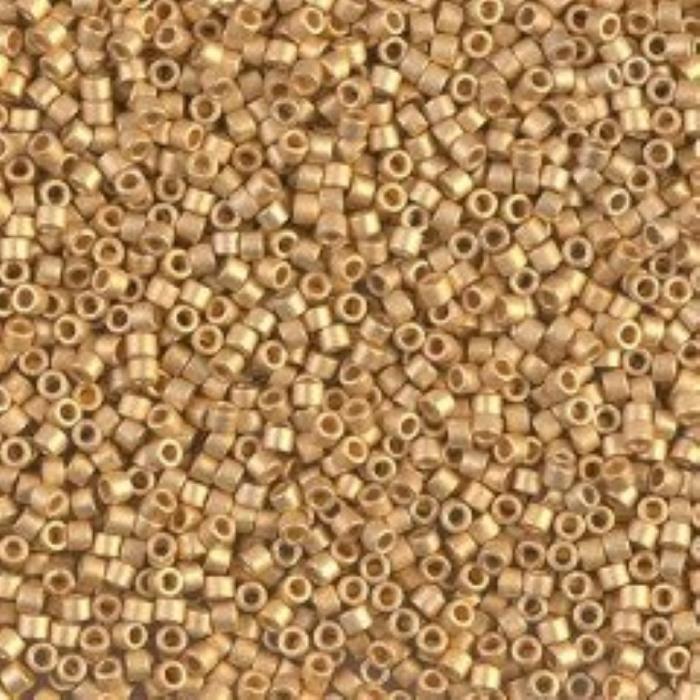 No: 11 Miyuki Delica 11/0 DB331 (5 Gram) 24 Ayar Altın Kaplama