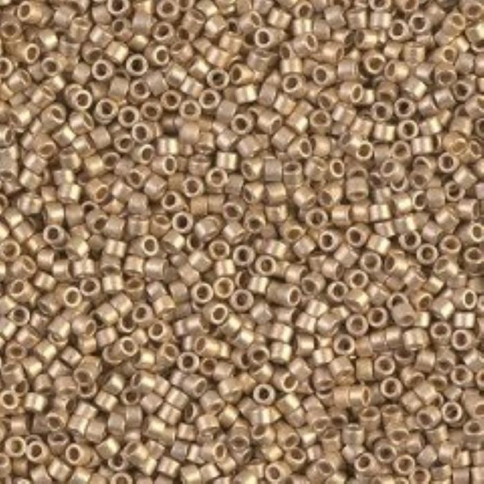No: 14 Miyuki Delica 11/0 DB334 (5 Gram) 24 Ayar Altın Kaplama
