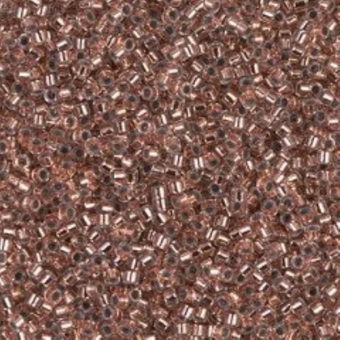 No: 42 Miyuki Delica 11/0 DB37 Şeffaf Rose (5 Gram)