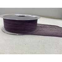 NOPELİ KURDELE MÜRDÜM 2,5 CM / 1 METRE NOPELİ KURDELE MÜRDÜM 2,5 CM / 1 METRE