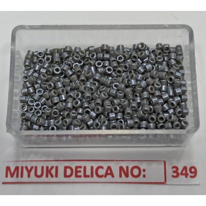 No: 349 Miyuki Delica 11/0 DB268 Gri (5 gram)