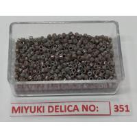 No: 351 Miyuki Delica 11/0 DB652 Opak Hareli Gri (5 gram) No: 351 Miyuki Delica 11/0 DB652 Opak Hareli Gri (5 gram)