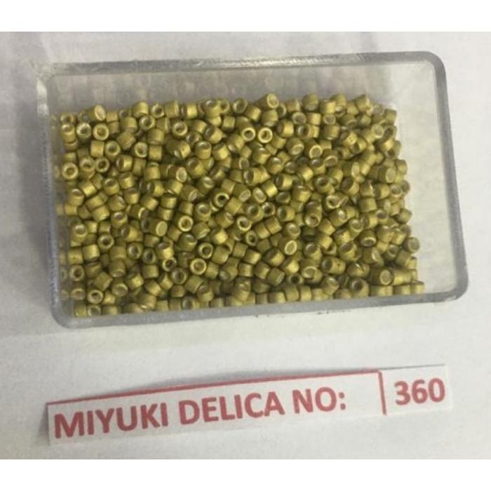 No: 360 Miyuki Delica 11/0 DB1164 Galvaniz Mat (5 gram)