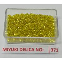 No: 371 Miyuki Delica 11/0 DB145 Kristal Sarı (5 gram) No: 371 Miyuki Delica 11/0 DB145 Kristal Sarı (5 gram)