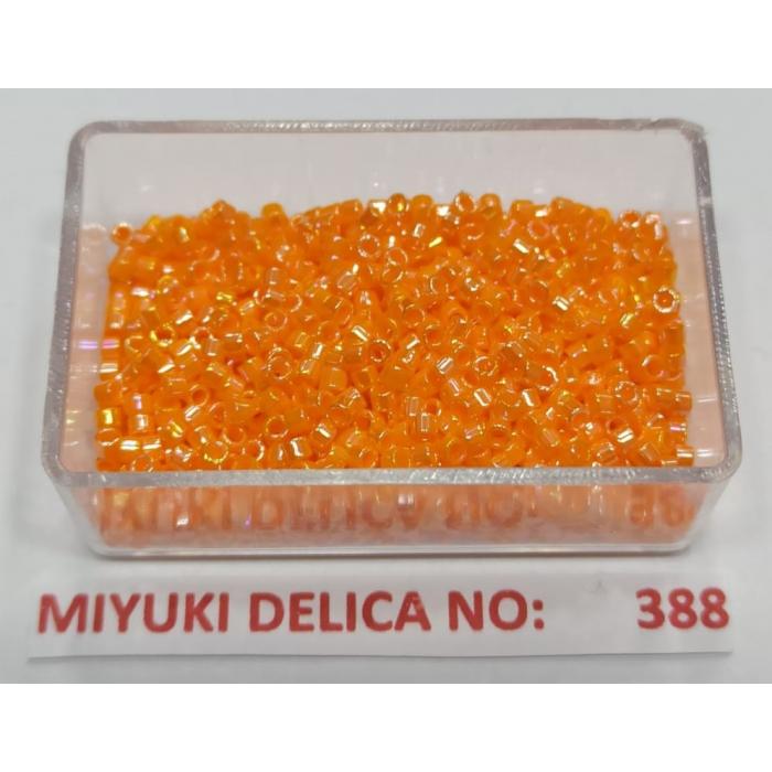 No: 388 Miyuki Delica 11/0 DB1563 Sedefli Turuncu (5 gram)