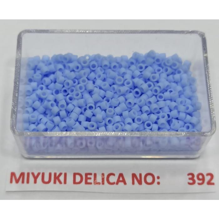 No: 392 Miyuki Delica 11/0 DB1587 Mat Açık Mavi (5 gram)