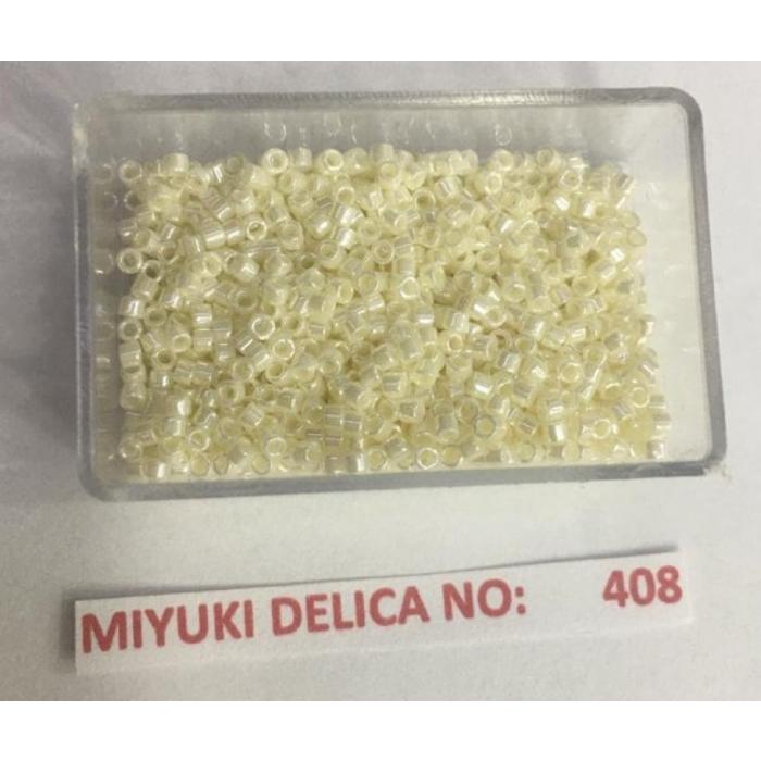 No: 408 Miyuki Delica 11/0 DB1900 Sedefli Sarı (5 gram)
