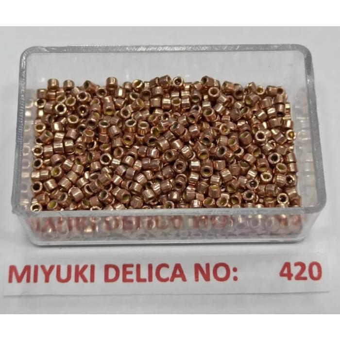 No: 420 Miyuki Delica 11/0 DB2503 Galvaniz Kaplama (5 gram)