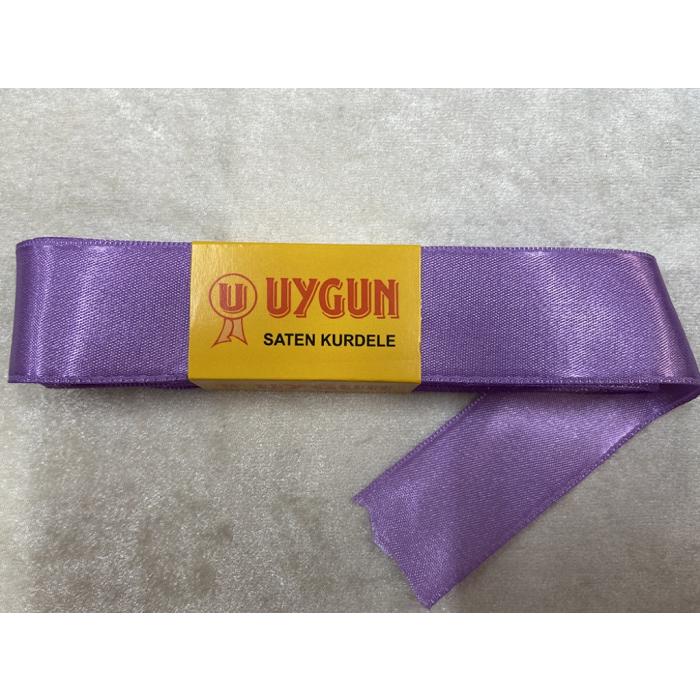 SATEN KURDELE LİLA 30 MM / 10 METRE