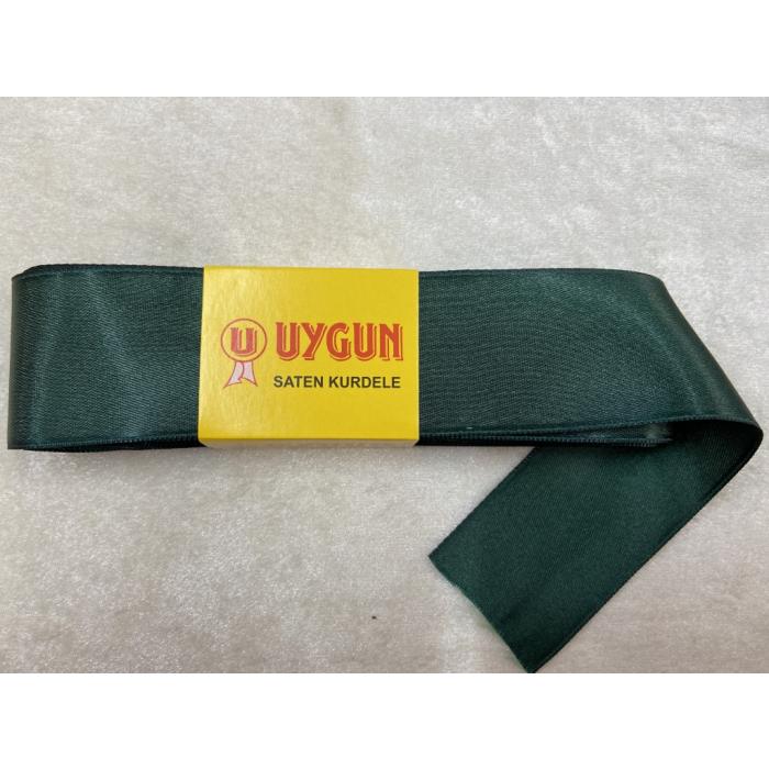 SATEN KURDELE YEŞİL 38 MM / 10 METRE