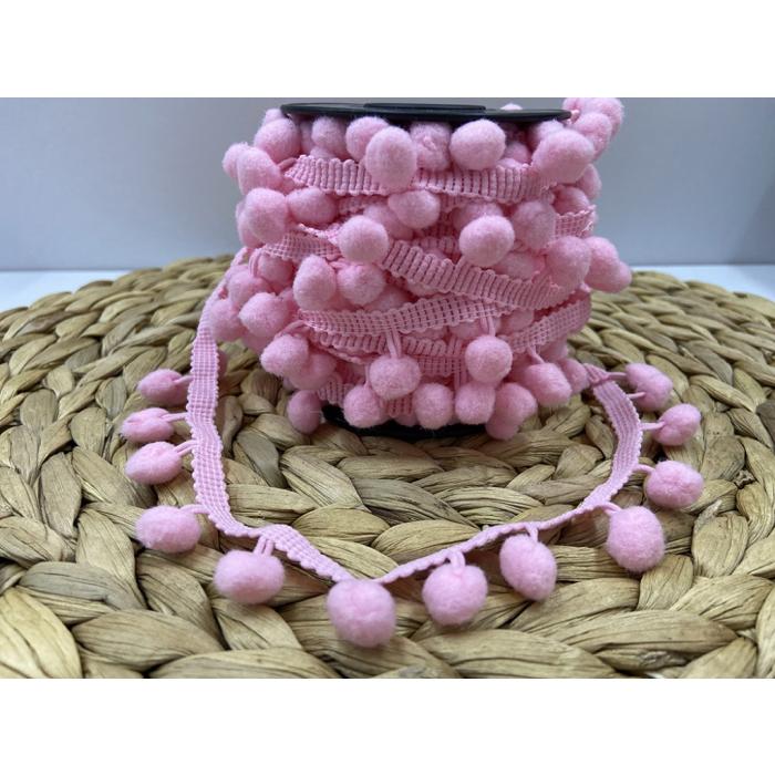 ŞERİT PONPON AÇIK PEMBE