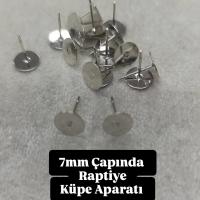 Tasarım Gümüş Renk Küpe Klipsi No:6 Tasarım Gümüş Renk Küpe Klipsi No:6
