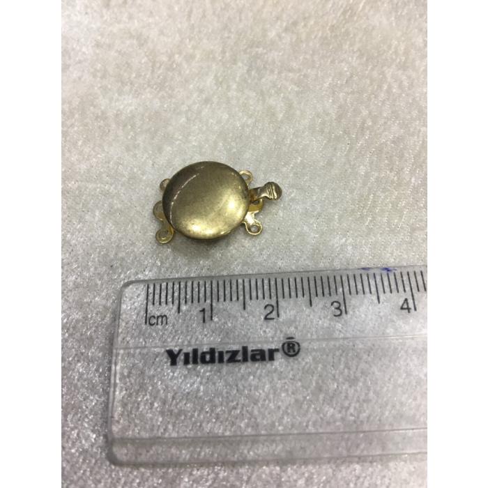 Yuvarlak Model Gold Renk Hasır Kapama